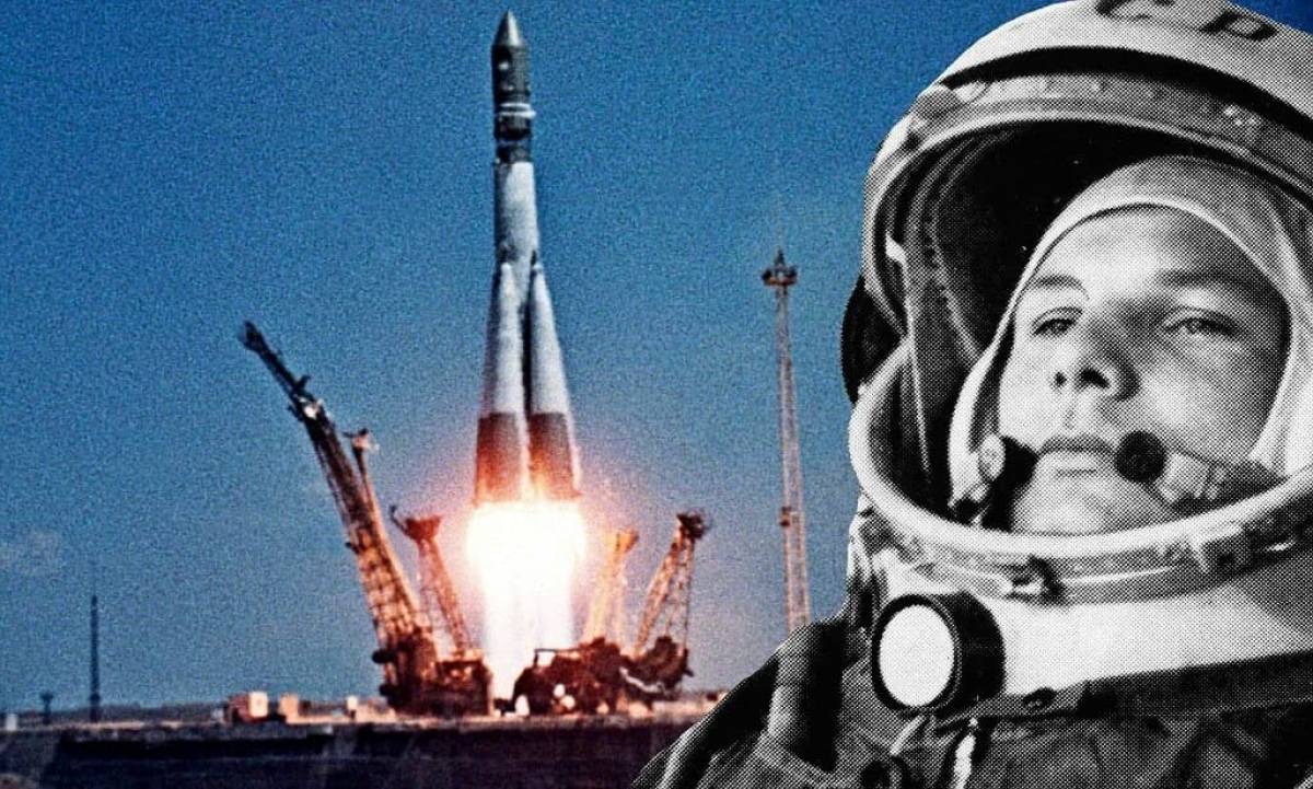 60 лет полету Гагарина! 12 апреля 1961 года - день победы человечества над  земным притяжением