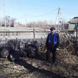 У Дворца детского творчества в Нижнем Тагиле прошел субботник