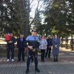 Грязинские единороссы организовали велопробег в честь Дня Победы и годовщины со дня рождения легендарного земляка, командира «Катюши» Ивана Флерова