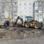 В Трубчевске стартовал ремонт дворов