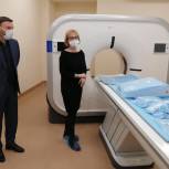 Татьяна Соломатина проверила, как оснащается Томский онкодиспансер