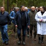 Губернатор Игорь Руденя вместе с жителями Тверской области принял участие во Всероссийском субботнике