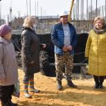 В городе Сасово продолжается строительство нового здания школы №1