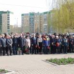 В Курске почтили память погибших при ликвидации аварии на Чернобыльской АЭС