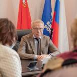 Вячеслав Фетисов провел прием в Ленинском округе в рамках региональной недели