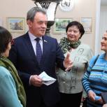 Валерий Лидин поблагодарил представителей старшего поколения за активную жизненную позицию