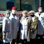 Акция «Поезд здоровья» продолжает работу в Архангельском районе