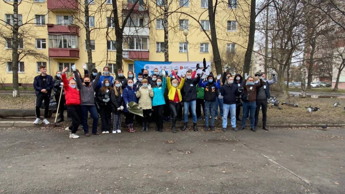 С утра и до самого вечера. В общероссийский субботник жители области  наводят чистоту в городах, селах и деревнях