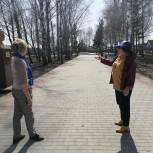 В Неверкинском районе осмотрели благоустроенные в рамках проекта «Городская среда» объекты