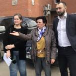 Одинцовские партийцы проверили состояние контейнерной площадки в Лесном городке