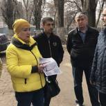 Дмитрий Кудинов встретился с жителями Октябрьского района