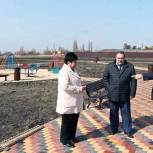 В Красноармейском районе заложили новый парк