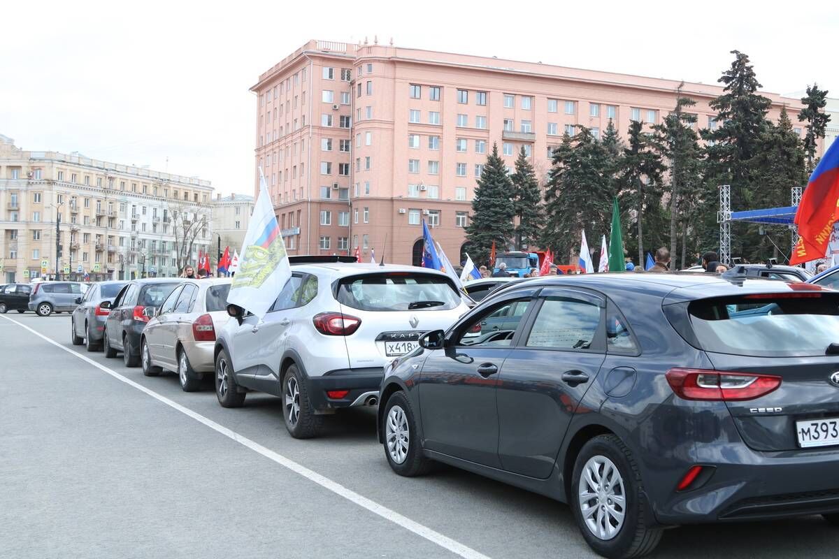 Единая Россия» приняла участие в митинге «Zа мир! Труд! Май!» и автопробеге  «Zа мир без нацизма!»