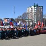 В Кирове активисты «Единой России» приняли участие в митинге в поддержку Президента и российской армии