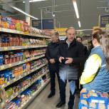 Люберецкие партийцы проинспектировали наличие товаров первой необходимости в магазинах округа