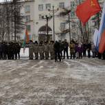 Сегодня в Магадане состоялся митинг в поддержку российских войск