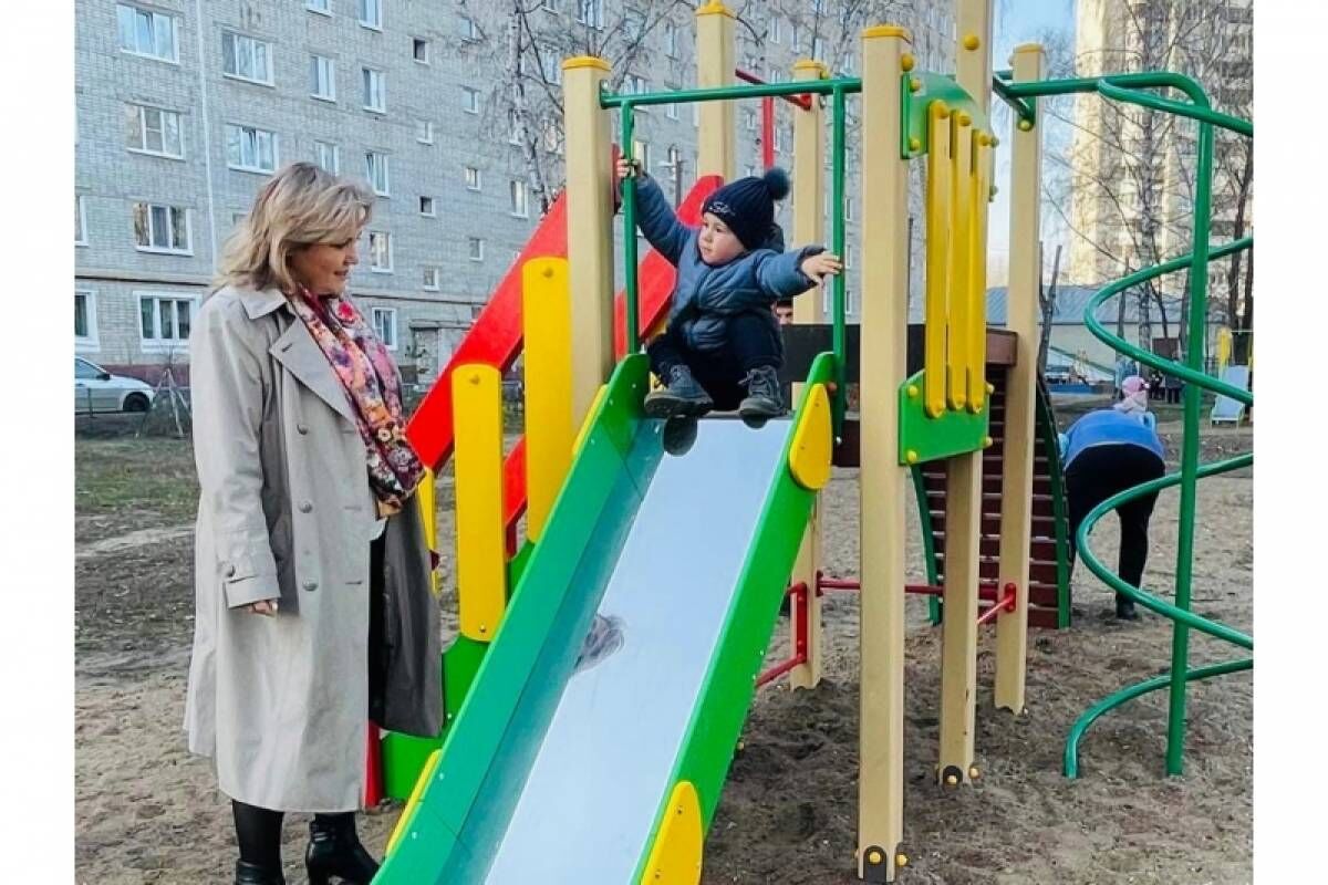 Благодаря активной позиции жителей в Ульяновске появляются новые детские  площадки