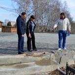 Активисты Кусы  проверили объекты благоустройства в рамках партпроекта «Городская среда»