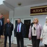 Сенатор от Калужской области Александр Савин посетил еще один пункт размещения беженцев с Украины