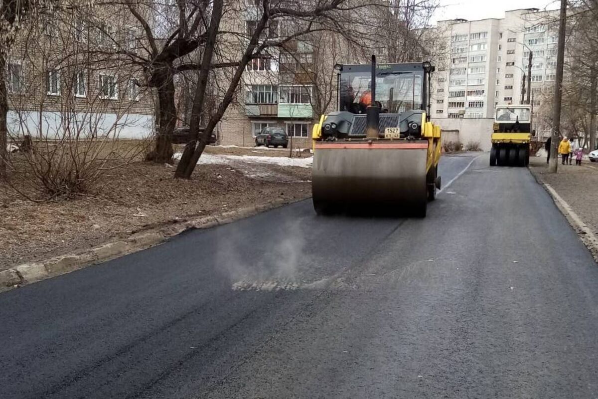 В Кировской области начался сезон дорожных работ