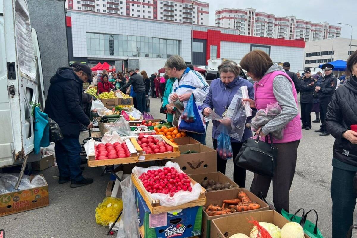 Более 120 товаропроизводителей из КЧР и соседних регионов приняли участие в весенней сельхозярмарке в Черкесске