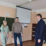 Александр Савин посетил среднюю общеобразовательную школу № 2 г. Тарусы