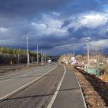 На дорогах Оренбуржья продолжаются работы по устройству искусственного освещения