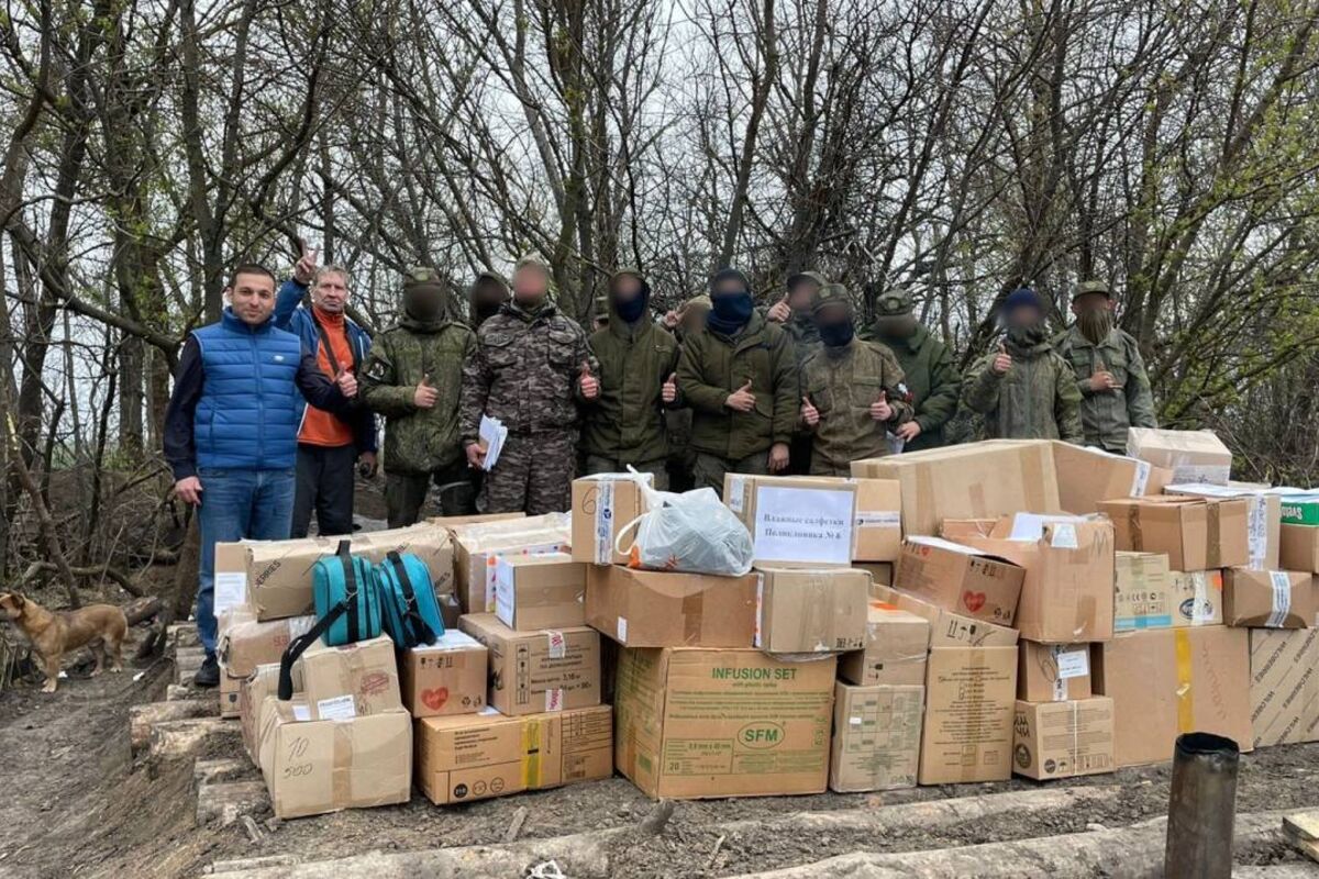 Единороссы Фили-Давыдкова передали более двух тонн гуманитарной помощи  участникам СВО