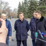 Андрей Турчак: «Единая Россия» поддерживает проект благоустройства Парка Победы в Абакане