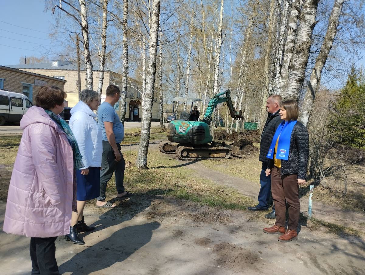 Городская среда»: в селе Большое Игнатово началось благоустройство  территории сквера по улице Советская | 19.04.2023 | Саранск - БезФормата