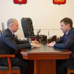 Владимир Нетёсов и Сергей Трухачёв обсудили совместный план законопроектной работы облдумы и правительства