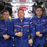 Космонавты МКС поприветствовали участников Международной патриотической акции «Единой России» «Диктант Победы»