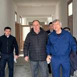 Депутат НС РД Руслан Ибрагимов посетил строящиеся школы в Хасавюртовском районе