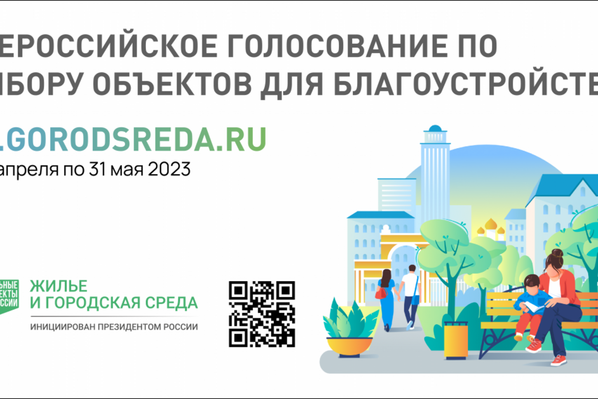 Крымчане начали голосовать за общественные места, которые благоустроят в 2024 году