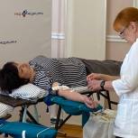 Единороссы юго-востока Москвы приняли участие в донорской акции