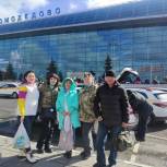 Активисты подмосковной «Молодой Гвардии» помогли родителям   участника СВО встретиться с сыном