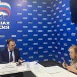 Министр региональной политики и массовых коммуникаций Ростовской области Дмитрий Шарков провел прием граждан