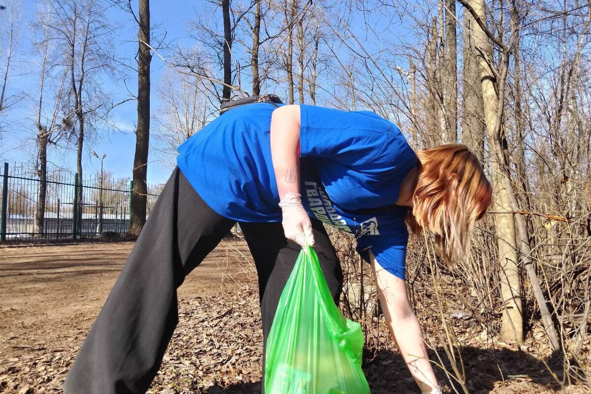 Стартовал сезон субботников вместе с партией «Единая Россия»