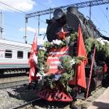В Уфу прибыл ретро-поезд «Паровоз Победы»
