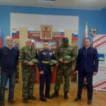 Спецподразделению «Ягуар» передана партия тактических шлемов