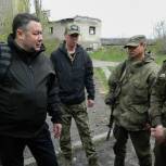 Губернатор Игорь Руденя накануне Пасхи в прифронтовой зоне проведения специальной военной операции встретился с военнослужащими из Верхневолжья и других регионов России