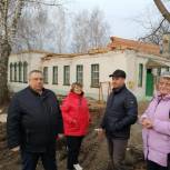 В Касимовском районе приступили к ремонту Елатомской детской школы искусств