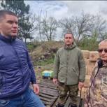 Алексей Кольцов вместе с фермерами трёх районов области передал помощь бойцам СВО
