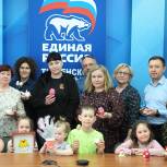 Активисты Штаба общественной поддержки провели пасхальный мастер-класс для семей мобилизованных