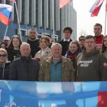 Сергей Мельников и представители молодежных организаций встретили участников СВО