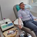 Единороссы Нягани отметили Национальный день донора