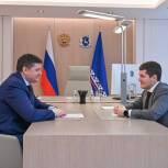 Дмитрий Артюхов встретился с депутатом Госдумы РФ Иваном Квиткой