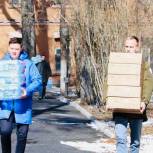 Молодогвардейцы передали помощь военному госпиталю в Иркутске