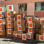 Единороссы Солнцева передали жителям Ленинского района ДНР более двух тонн гуманитарной помощи