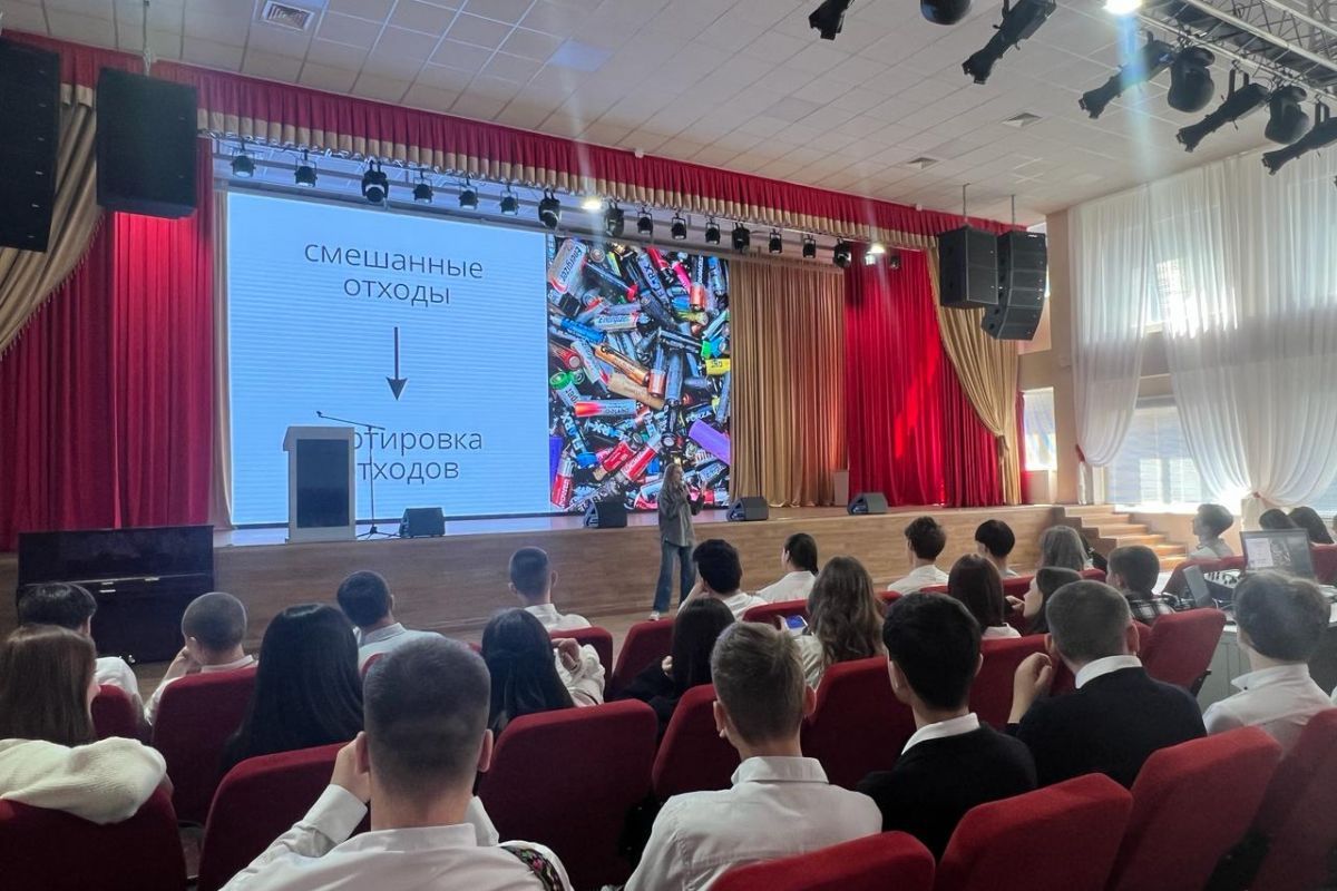 В школах Ставрополя завершился марафон экологических уроков «Единой России»